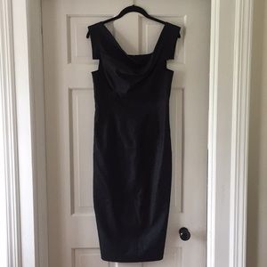 Denim Jackie O Black Halo Dress